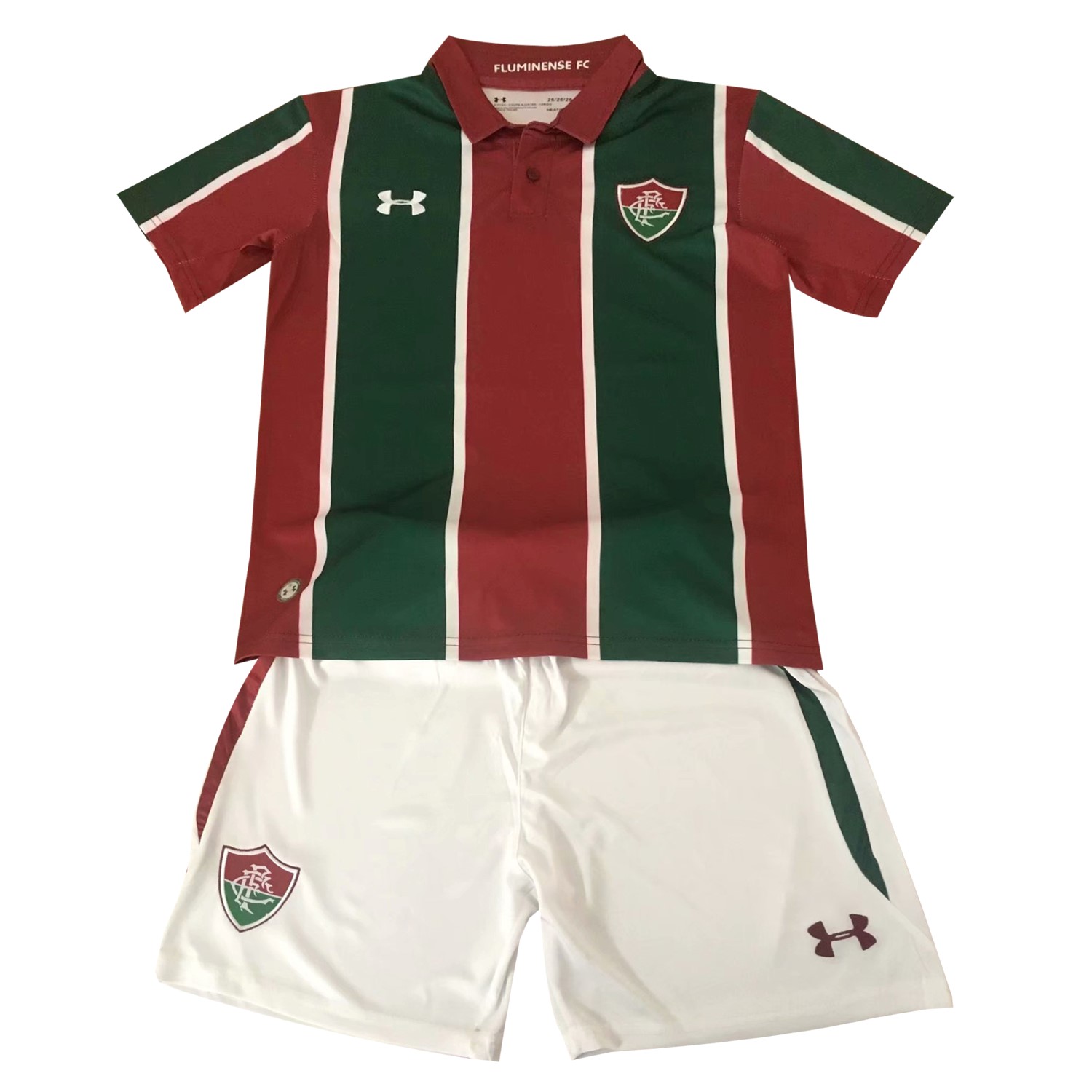 Camiseta Fluminense 1ª Niño 2019-2020 Rojo Verde